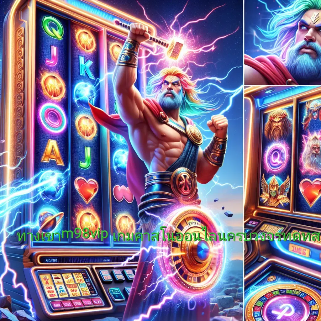ทางเข้าm98vip: เกมคาสิโนออนไลน์ครบวงจรที่ดีที่สุดในไทย