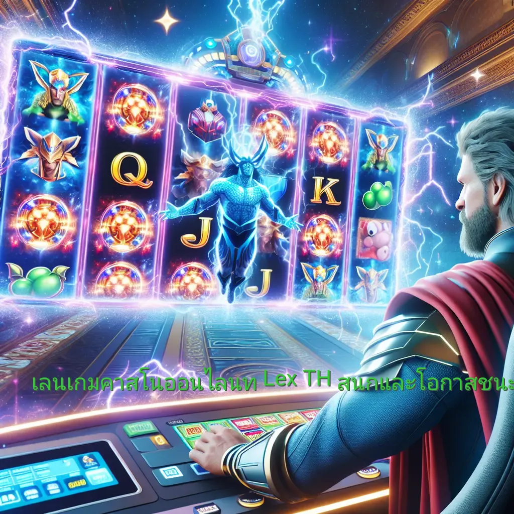 เล่นเกมคาสิโนออนไลน์ที่ Lex TH สนุกและโอกาสชนะมากมาย